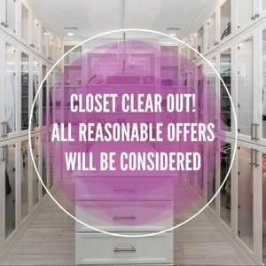 🚨Closet Clear Out!🚨Most Of Closet Is On Sale!